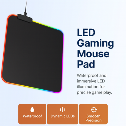 Gamer LED Mouse Pad Waterproof