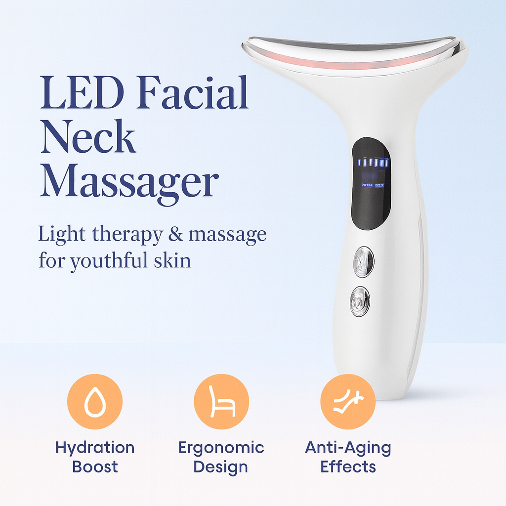 LED Facial Neck Massager