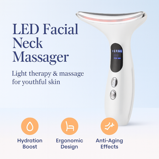 LED Facial Neck Massager