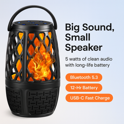 Flame Bluetooth Speaker
